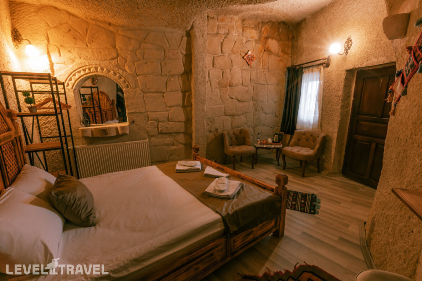 фотографии номера Делюкс отеля Mia Cappadocia Cave Hotel в Турция(Гёреме) - фото №2