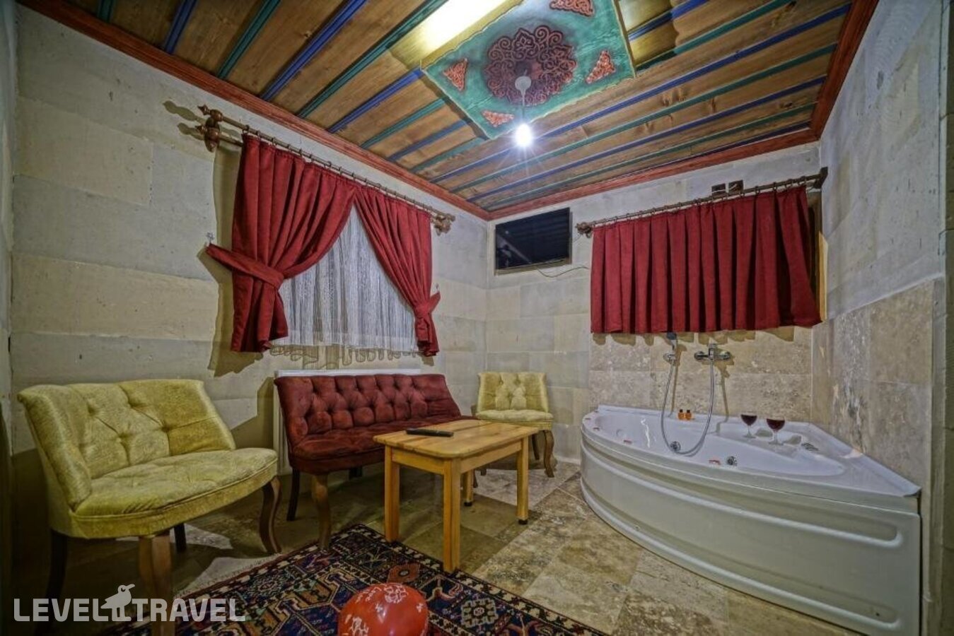 фотографии номера Делюкс отеля Cappa Cave Hotel в Турция(Гёреме) - фото №12