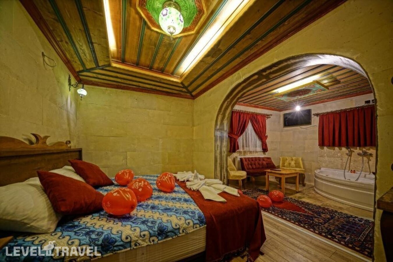 фотографии номера Делюкс отеля Cappa Cave Hotel в Турция(Гёреме) - фото №11
