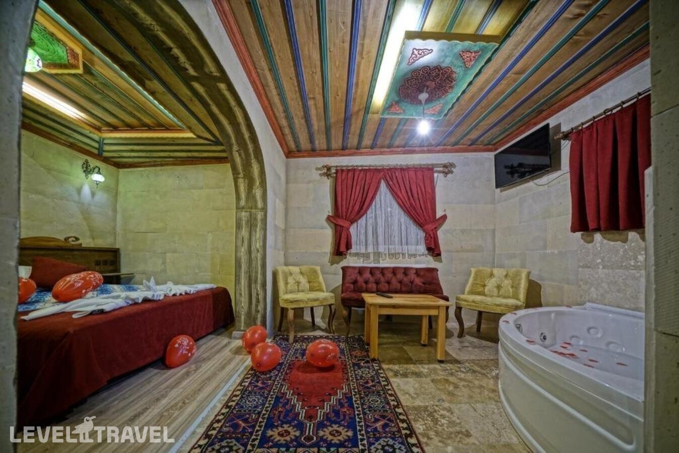 фотографии номера Делюкс отеля Cappa Cave Hotel в Турция(Гёреме) - фото №15