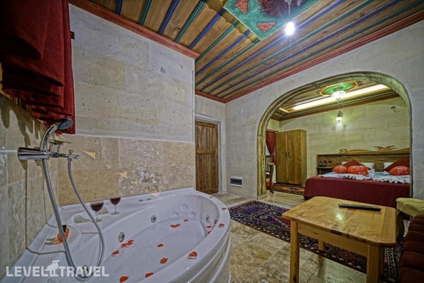 фотографии номера Делюкс отеля Cappa Cave Hotel в Турция(Гёреме) - фото №10