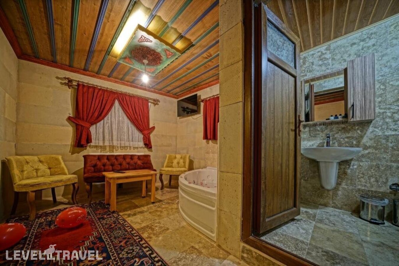 фотографии номера Делюкс отеля Cappa Cave Hotel в Турция(Гёреме) - фото №14