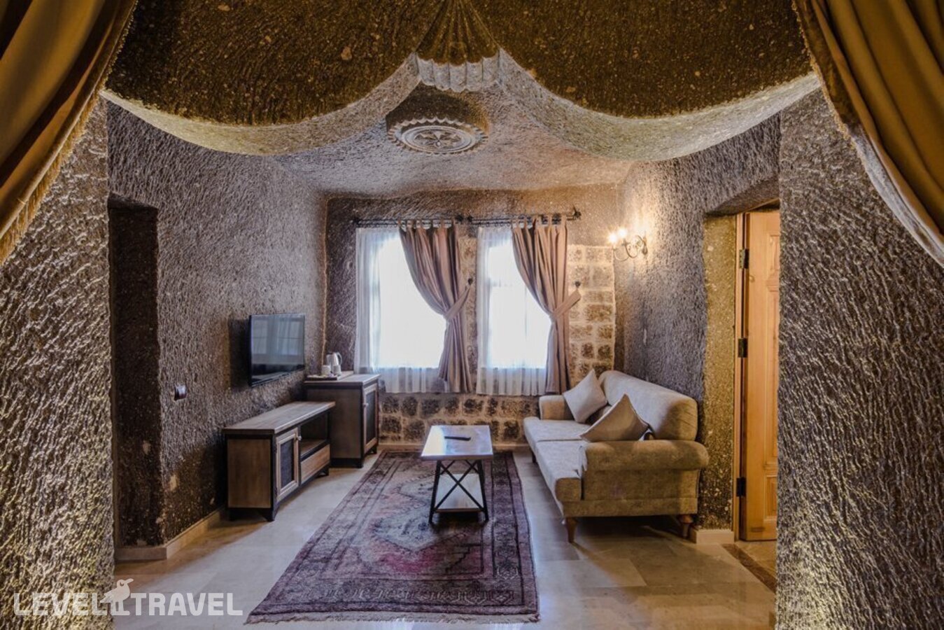 фотографии номера Люкс роскошный отеля Lunar Cappadocia Hotel в Турция(Гёреме) - фото №7