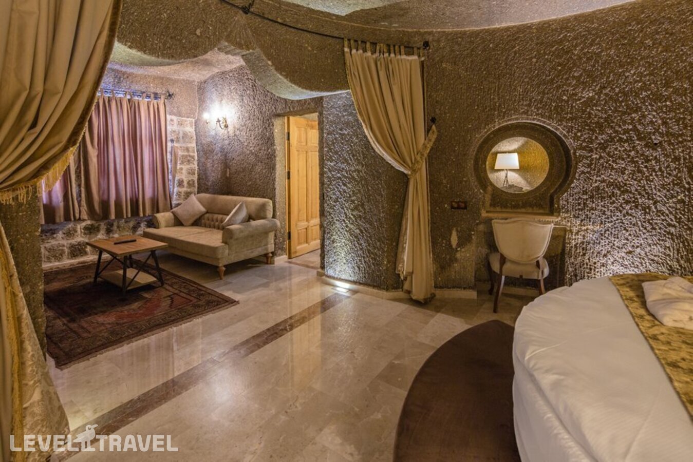 фотографии номера Люкс роскошный отеля Lunar Cappadocia Hotel в Турция(Гёреме) - фото №11