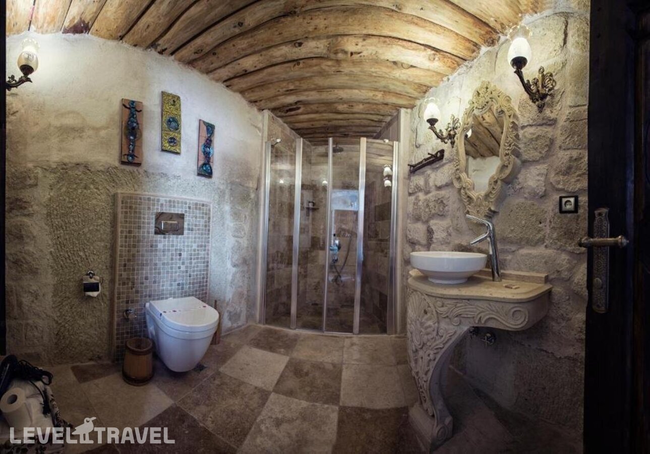 фотографии номера Экономичный номер отеля Elika Cave Suites & Spa в Турция(Ортахисар) - фото №2
