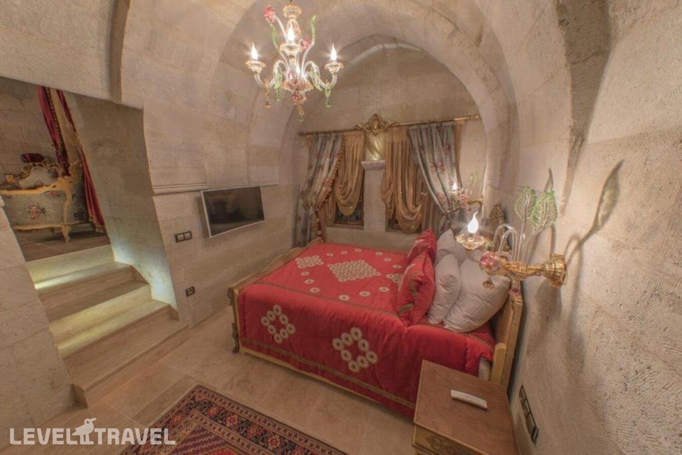 фотографии номера Полулюкс отеля Elika Cave Suites & Spa в Турция(Ортахисар) - фото №1