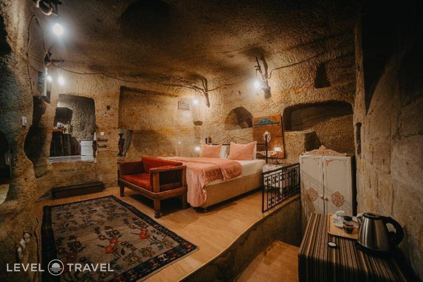 фотографии номера Стандартный номер отеля Helios Cave Hotel в Турция(Ургюп) - фото №3
