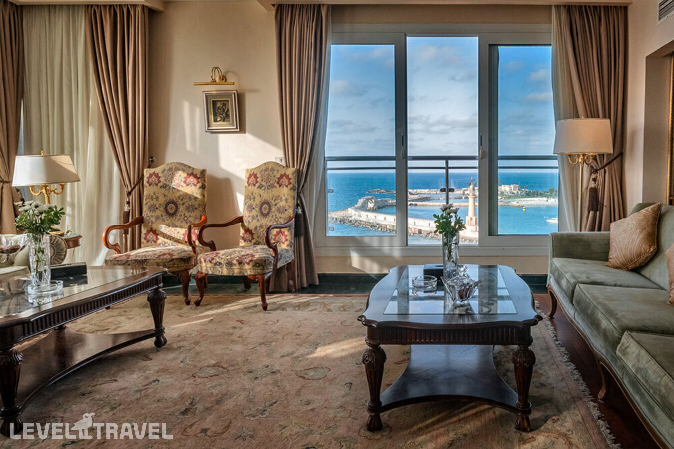 фотографии номера Представительский люкс отеля Helnan Royal Hotel - Palestine в Египет(Александрия) - фото №7