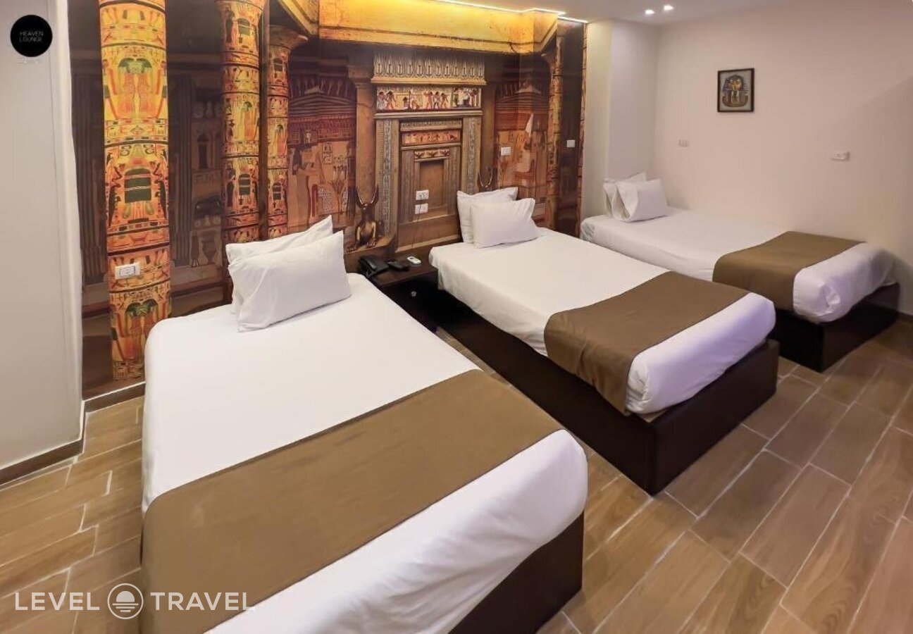 фотографии номера Четырехместный с балконом отеля Giza Pyramids View Inn в Египет(Гиза) - фото №11