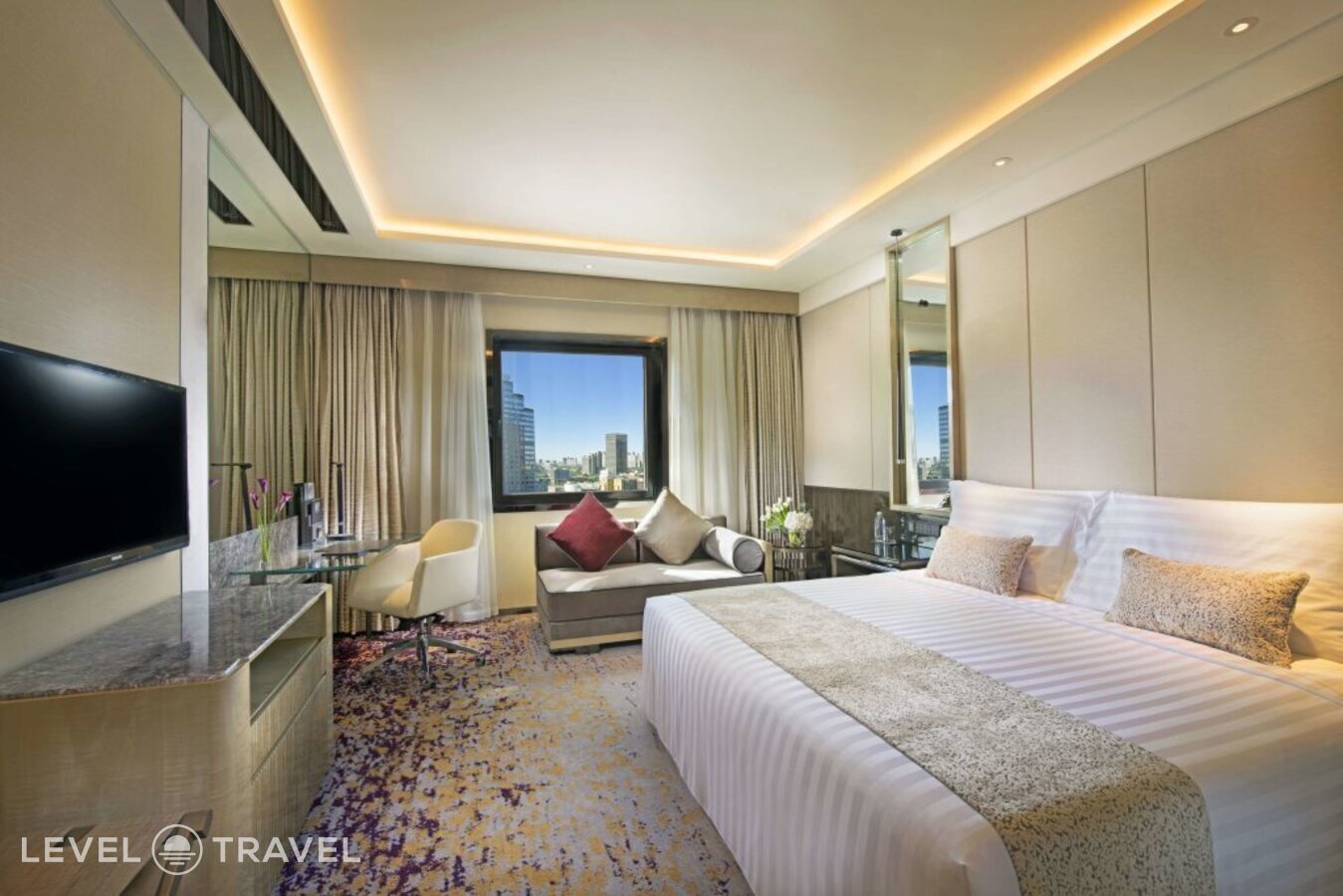 фотографии номера Представительский с видом на город отеля Kempinski Hotel Beijing Yansha Center в Китай(Пекин) - фото №34