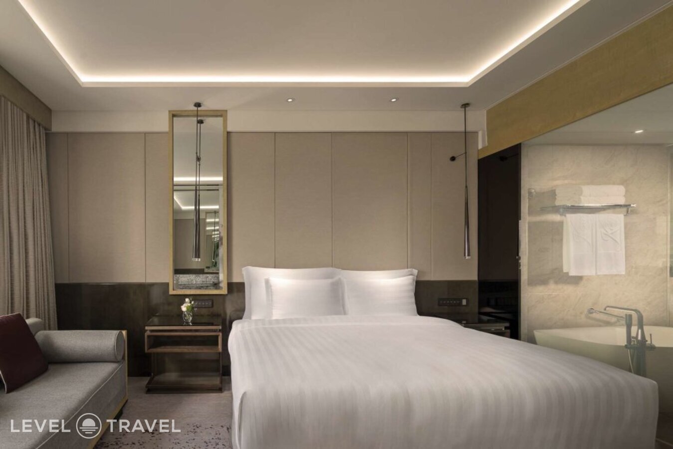 фотографии номера Представительский с видом на город отеля Kempinski Hotel Beijing Yansha Center в Китай(Пекин) - фото №37