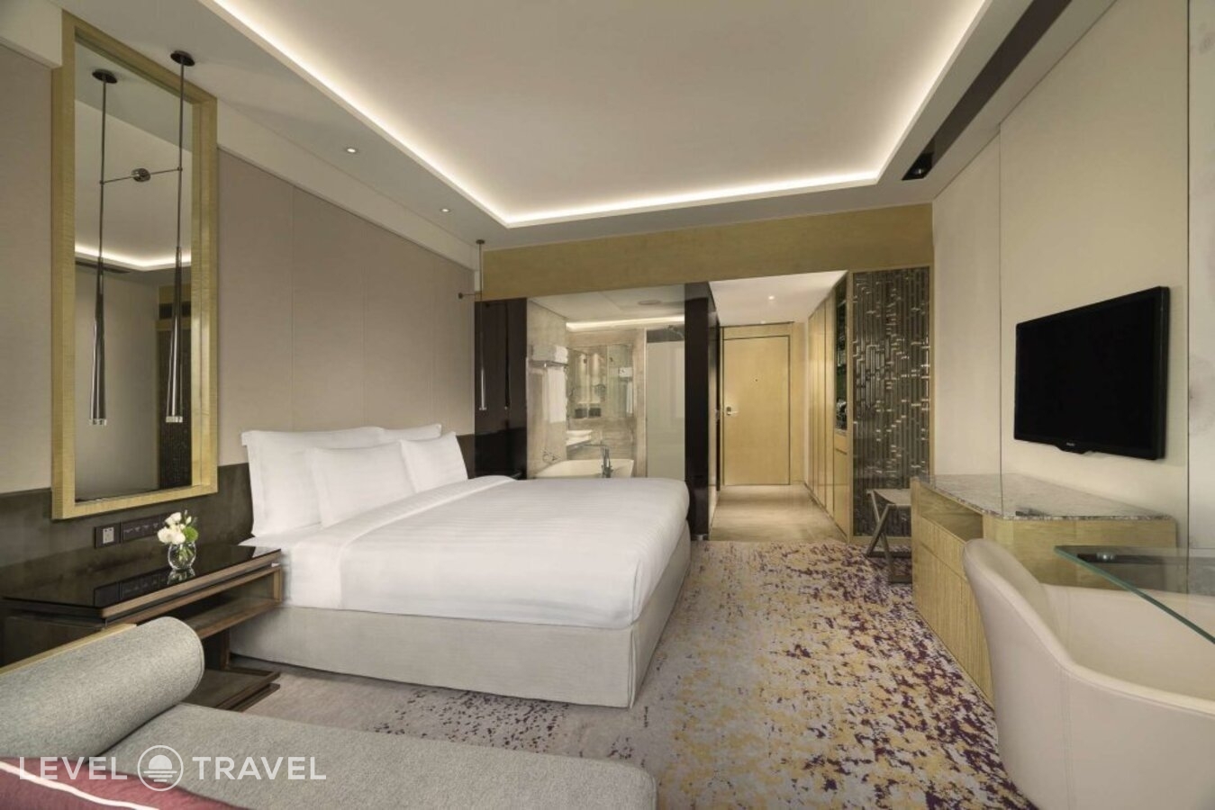 фотографии номера Представительский с видом на город отеля Kempinski Hotel Beijing Yansha Center в Китай(Пекин) - фото №16