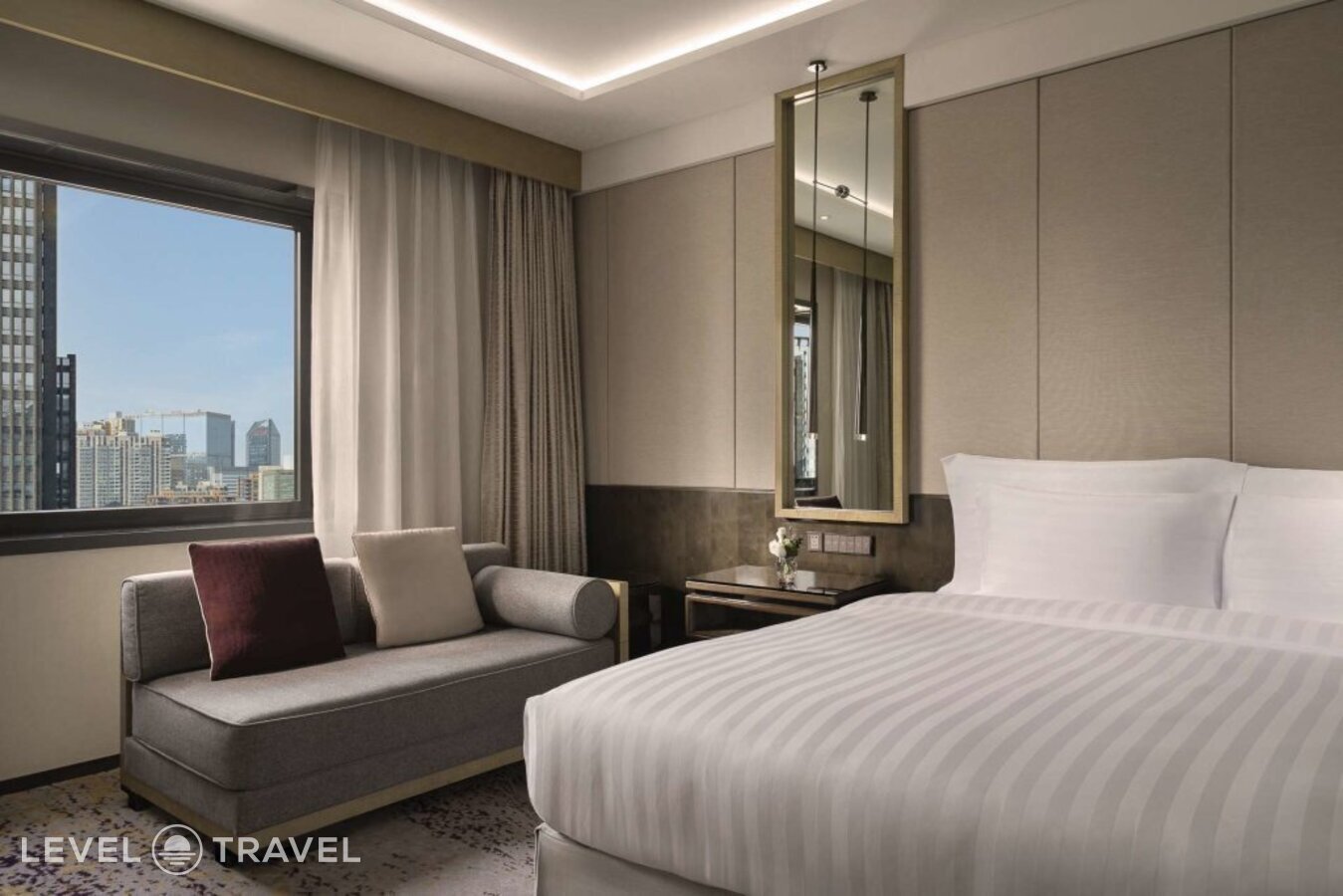 фотографии номера Представительский с видом на город отеля Kempinski Hotel Beijing Yansha Center в Китай(Пекин) - фото №38