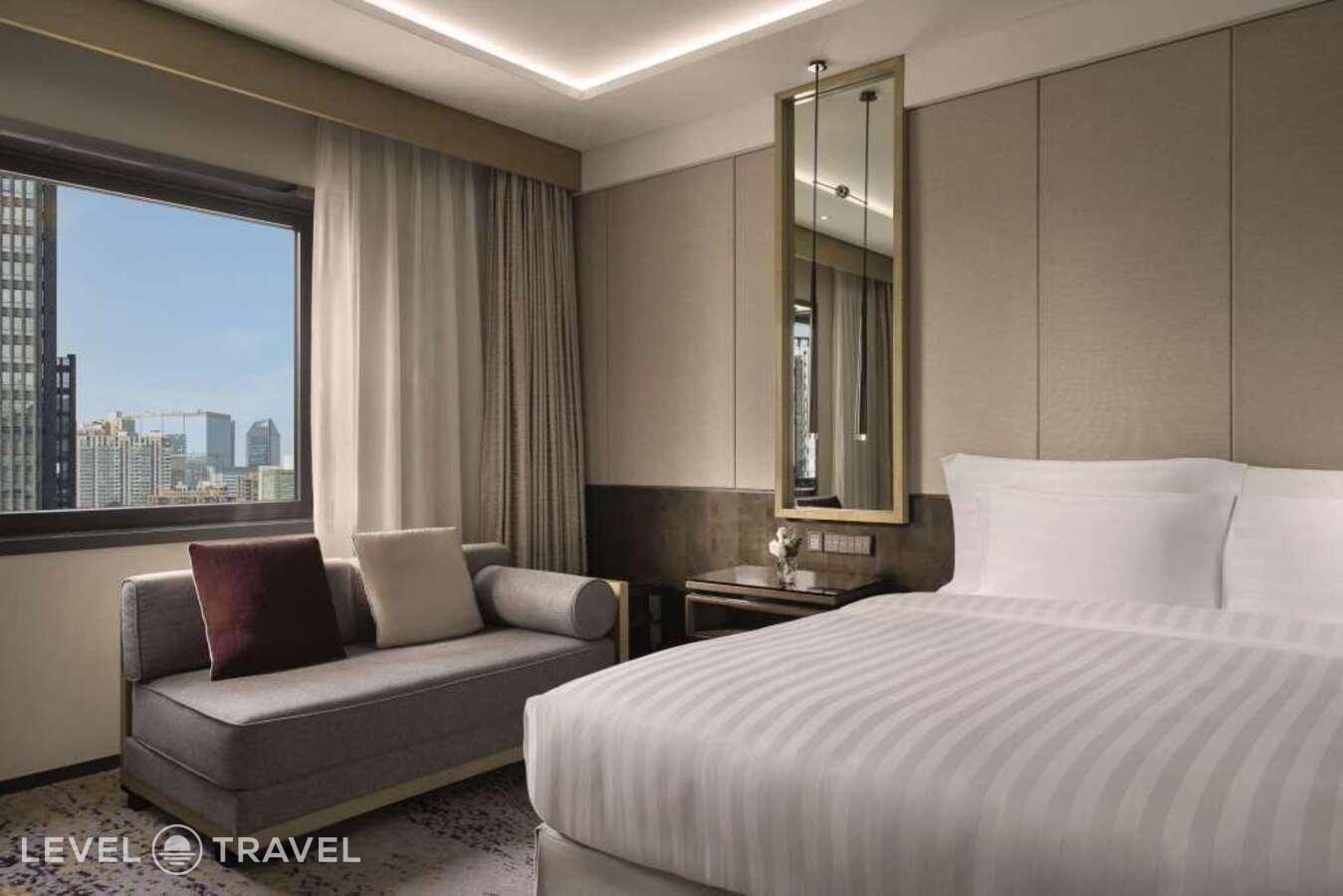 фотографии номера Представительский с видом на город отеля Kempinski Hotel Beijing Yansha Center в Китай(Пекин) - фото №48