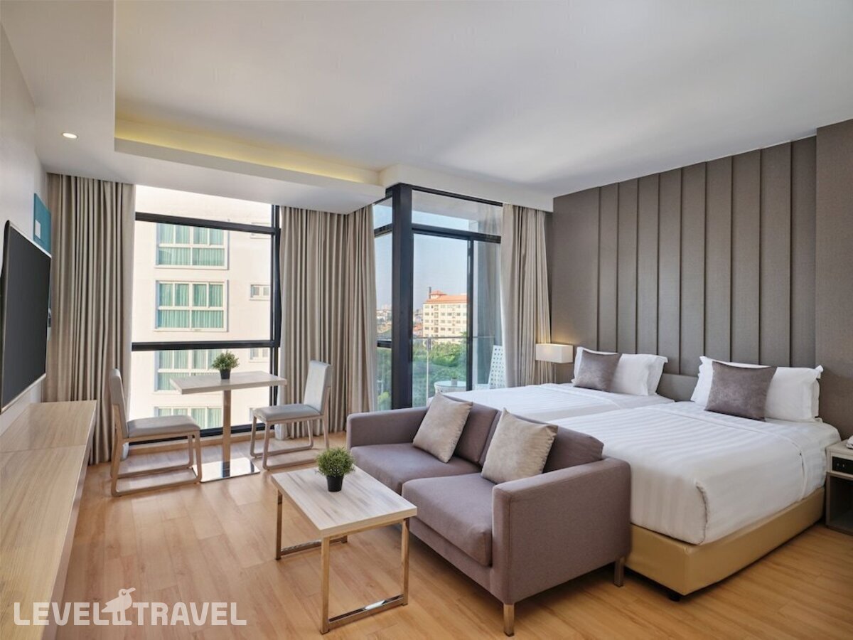 фотографии номера Делюкс с балконом отеля Arden Hotel And Residence в Таиланд(Центральная Паттайя) - фото №3