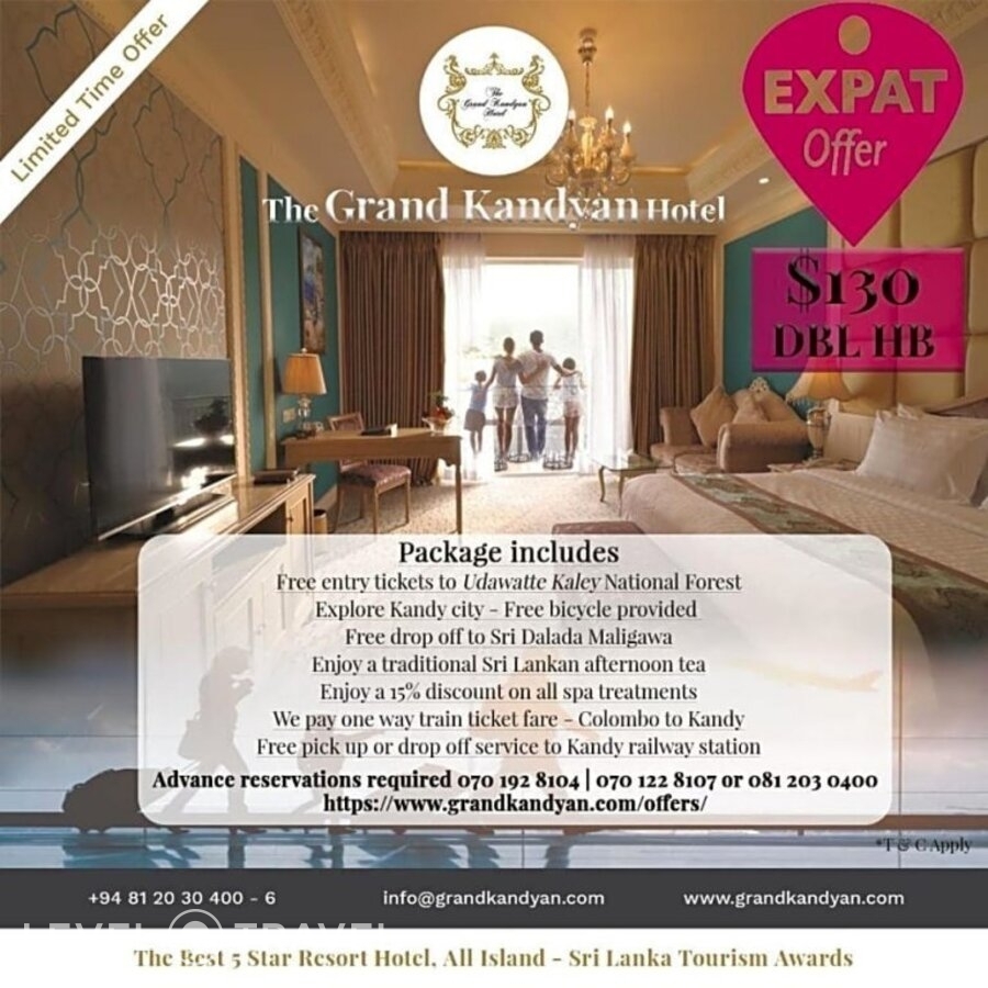 фотографии номера Делюкс отеля The Grand Kandyan в Шри-Ланка(Канди) - фото №3