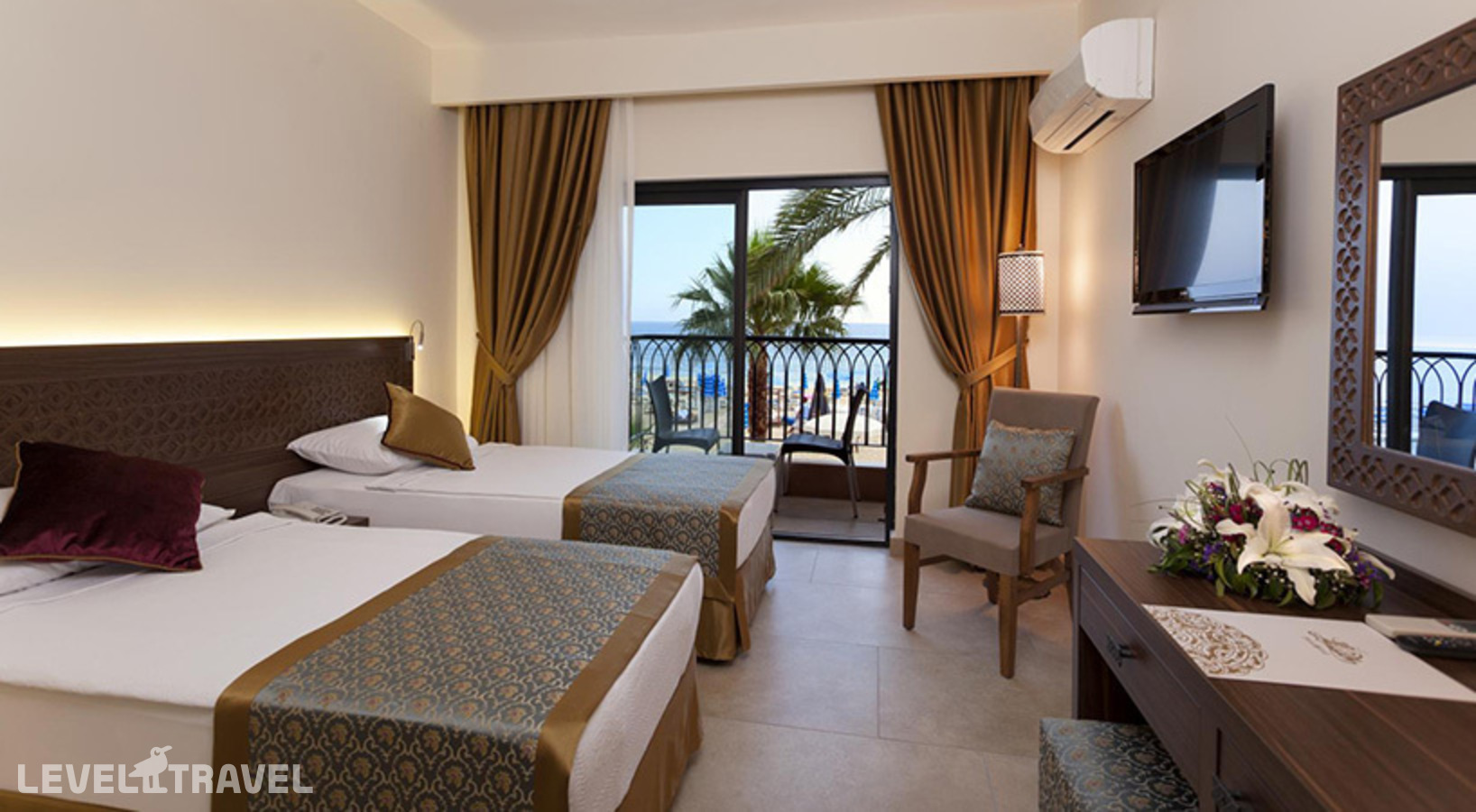 фотографии номера Стандартный номер отеля Alaaddin Beach Hotel (Adults Only 18+) в Турция(Аланья) - фото №1