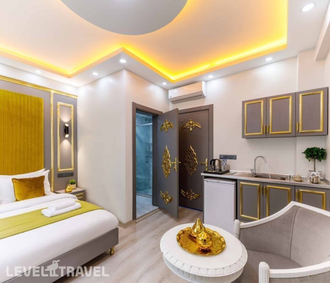фотографии номера Студия улучшенная отеля Santa Rio Taxim Hotel в Турция(Бейоглу) - фото №1