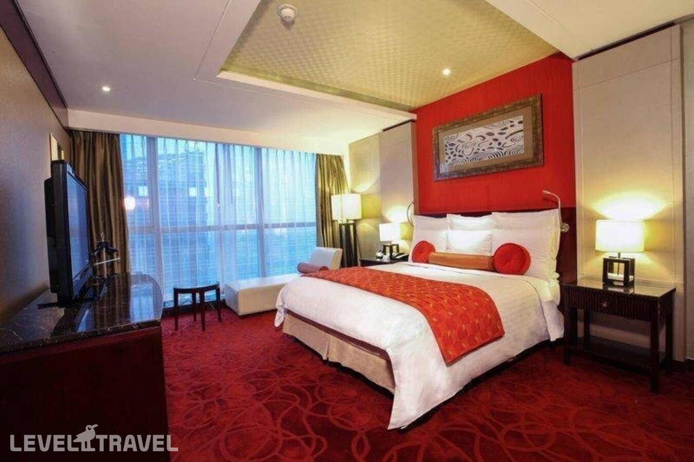 фотографии номера Номер Бизнес отеля Beijing Marriott Hotel Northeast в Китай(Пекин) - фото №4