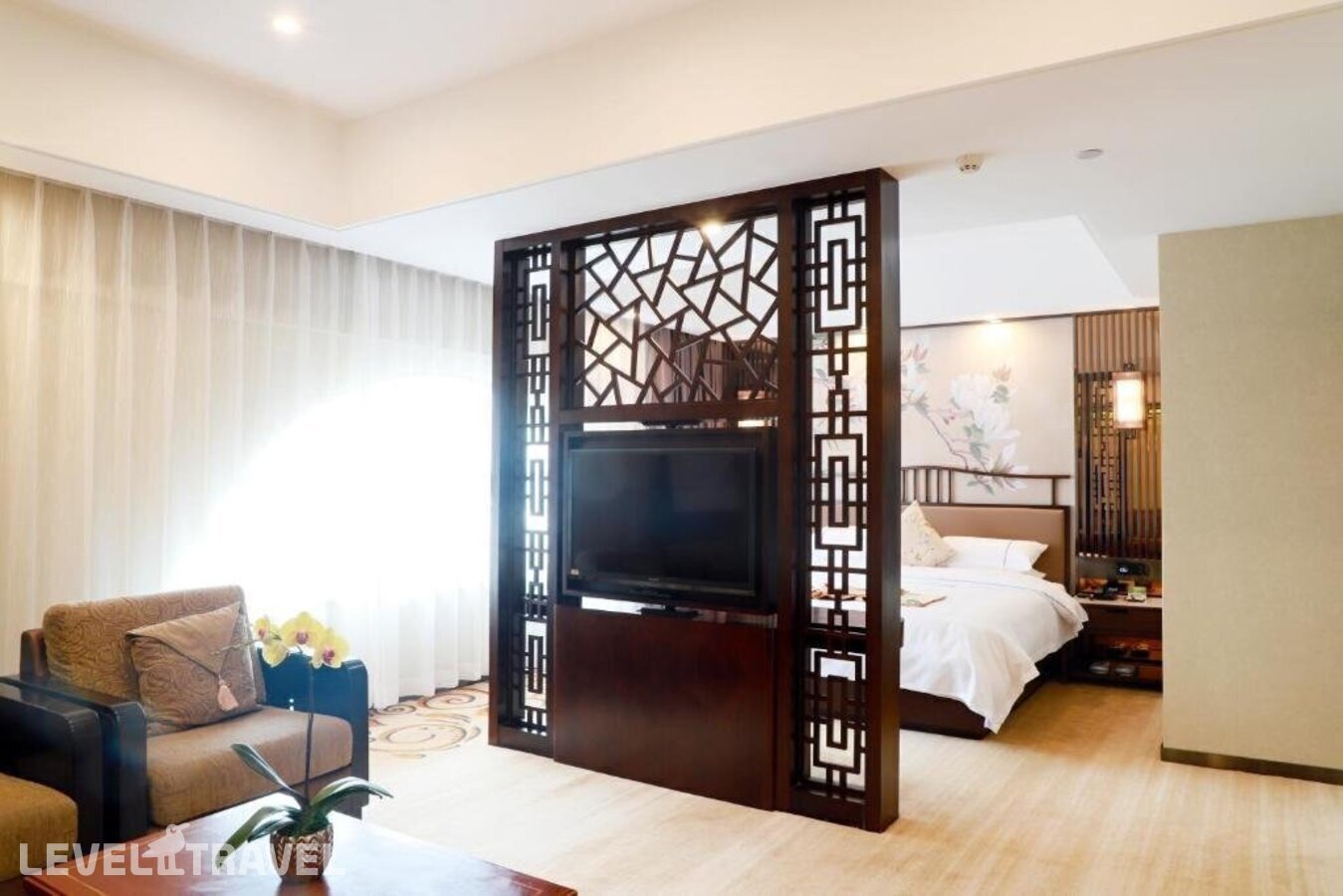 фотографии номера Делюкс отеля Guangdong Victory Hotel в Китай(Гуанчжоу) - фото №1