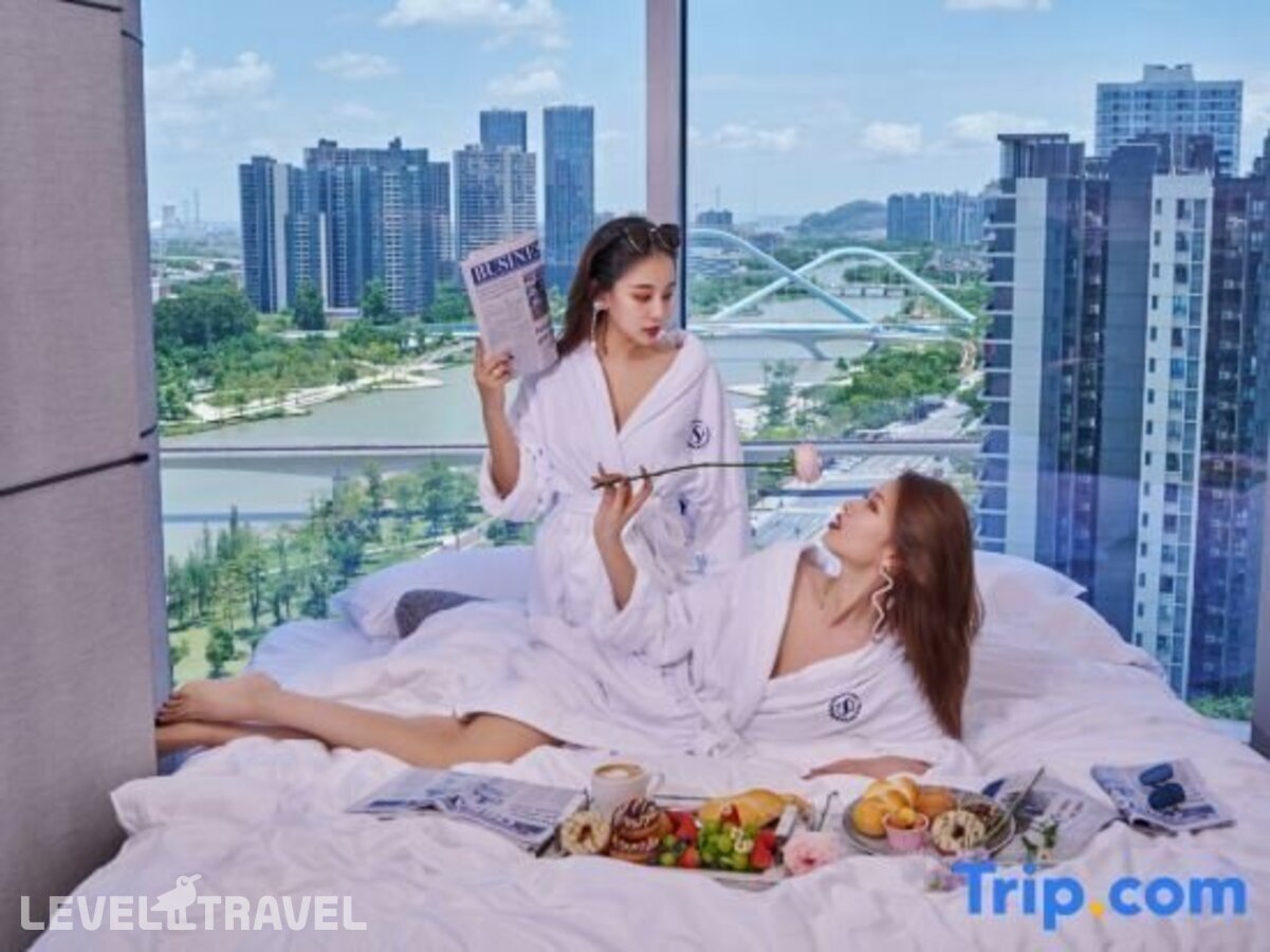 фотографии номера Люкс роскошный отеля Sheraton Guangzhou Nansha Hotel в Китай(Гуанчжоу) - фото №2