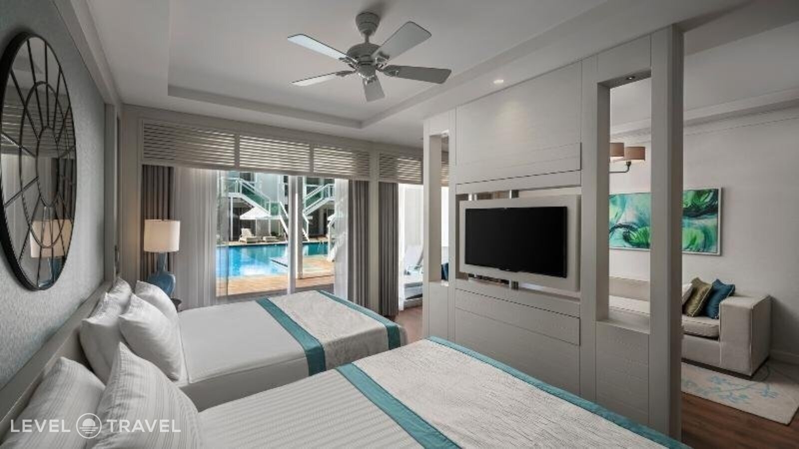 фотографии номера Четырехместный люкс отеля Papillon Zeugma Relaxury Hotel в Турция(Белек) - фото №7