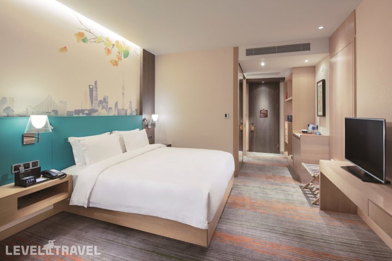 фотографии номера Стандартный номер отеля Hilton Garden Inn Shanghai Hongqiao Necc в Китай(Шанхай) - фото №1