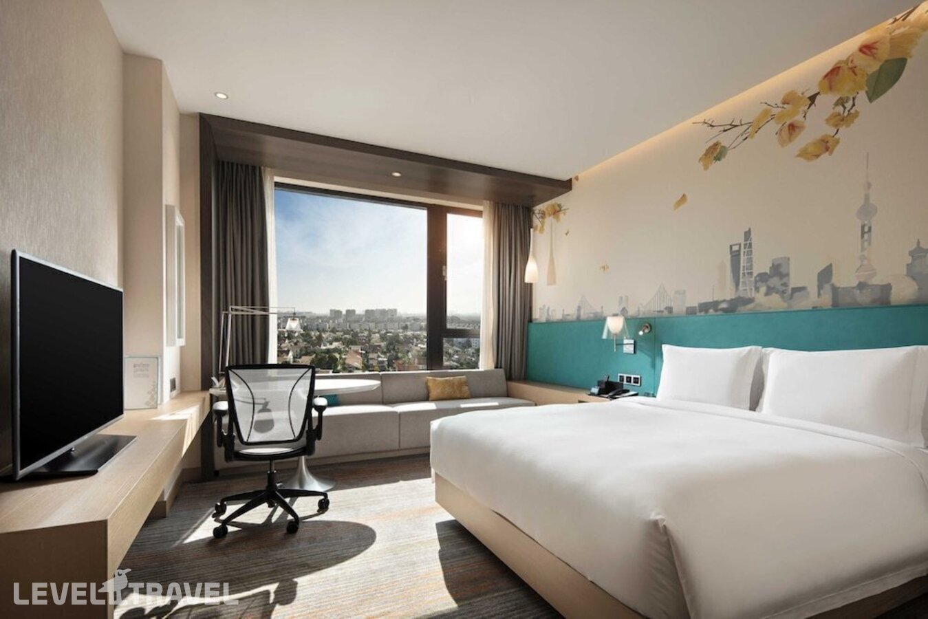 фотографии номера Стандартный номер отеля Hilton Garden Inn Shanghai Hongqiao Necc в Китай(Шанхай) - фото №6