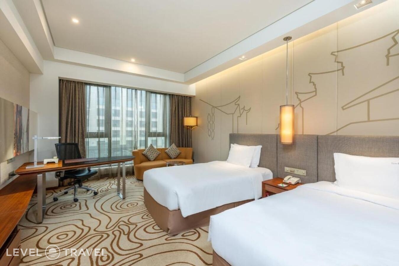 фотографии номера Одноместный номер отеля Holiday Inn Shanghai Hongqiao, An Ihg Hotel в Китай(Шанхай) - фото №2