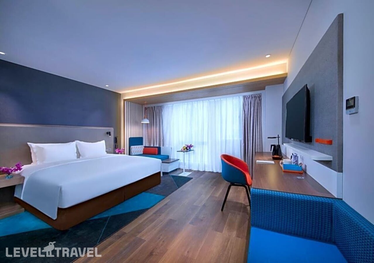 фотографии номера Улучшенный номер отеля Holiday Inn Express Shanghai Jinshan, An Ihg Hotel в Китай(Шанхай) - фото №1