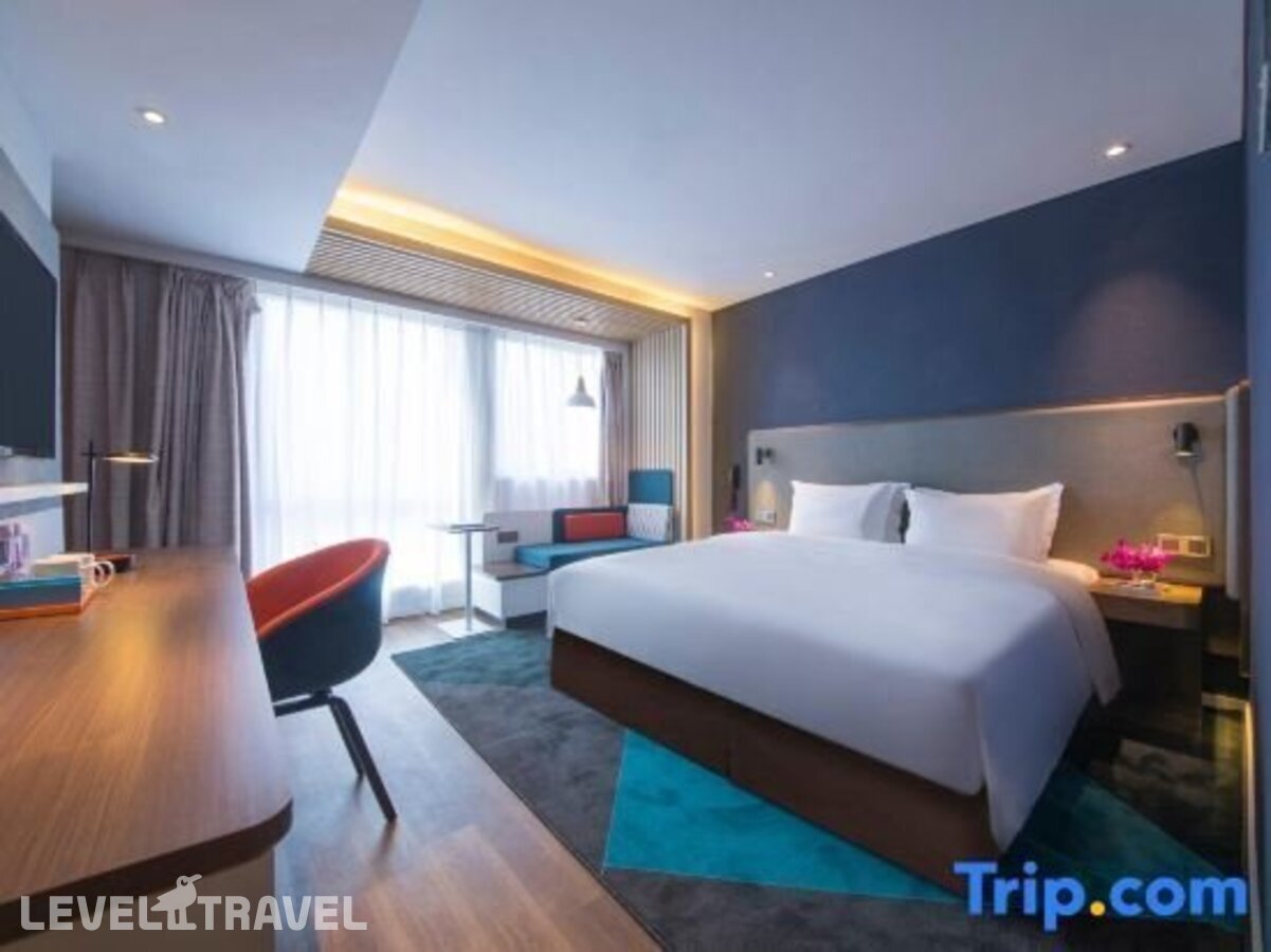 фотографии номера Улучшенный номер отеля Holiday Inn Express Shanghai Jinshan, An Ihg Hotel в Китай(Шанхай) - фото №3