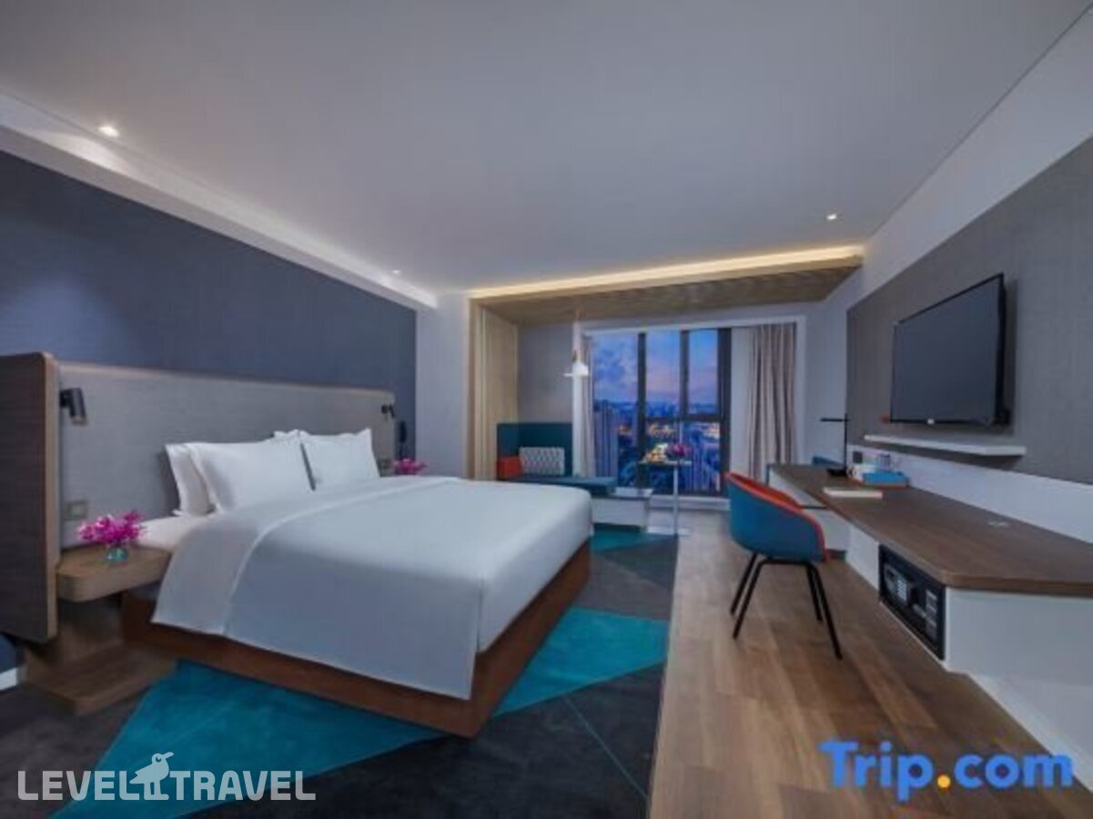 фотографии номера Улучшенный номер отеля Holiday Inn Express Shanghai Jinshan, An Ihg Hotel в Китай(Шанхай) - фото №5