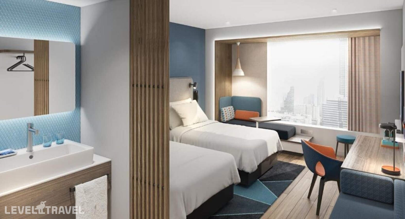 фотографии номера Улучшенный номер отеля Holiday Inn Express Shanghai Zhangjiang, An Ihg Hotel в Китай(Шанхай) - фото №5