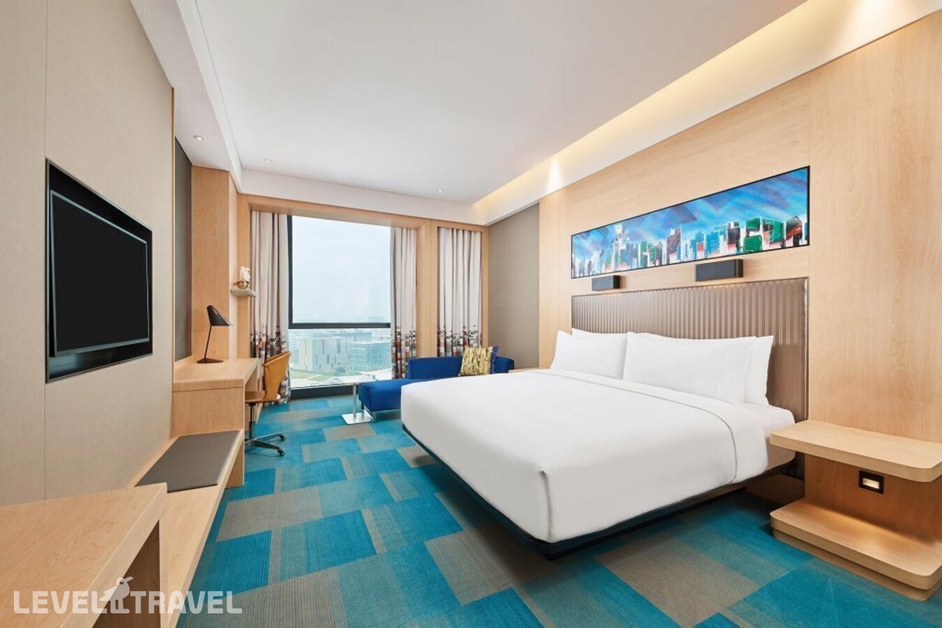 фотографии номера Стандартный номер отеля Aloft Shanghai Zhangjiang Haike в Китай(Шанхай) - фото №1