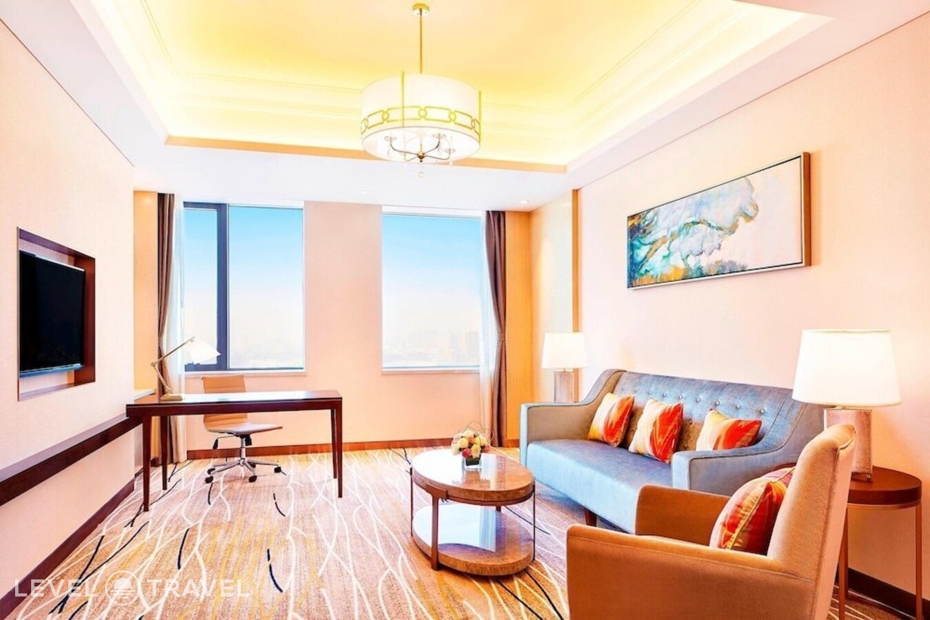 фотографии номера Клубный люкс отеля Sheraton Harbin Xiangfang Hotel в Китай(Харбин) - фото №4