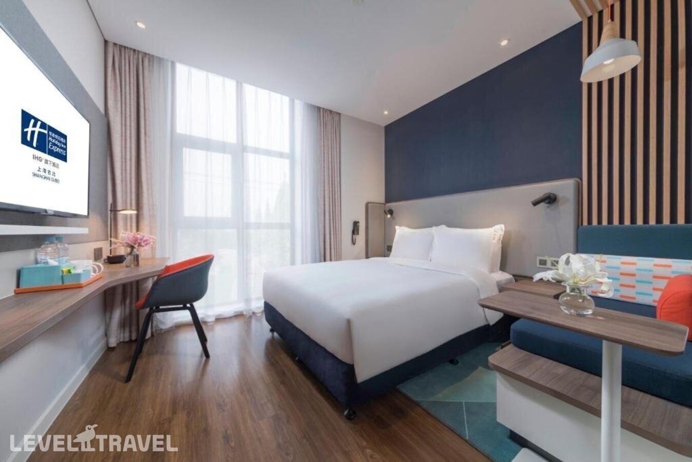 фотографии номера Стандартный номер отеля Holiday Inn Express Shanghai Gubei, An Ihg Hotel в Китай(Шанхай) - фото №5
