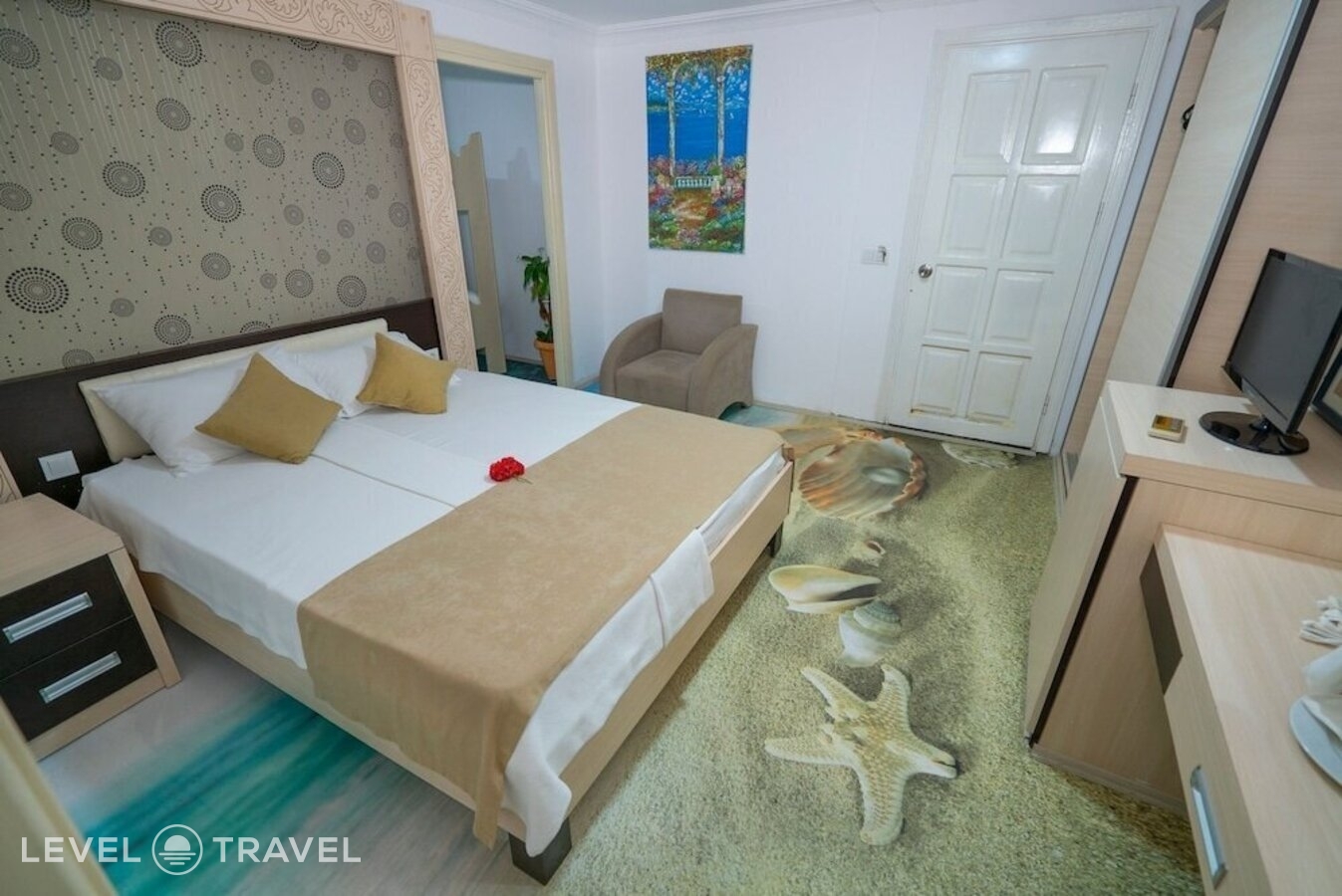 фотографии номера Семейный номер отеля Aperion Beach Hotel в Турция(Кызылот) - фото №14