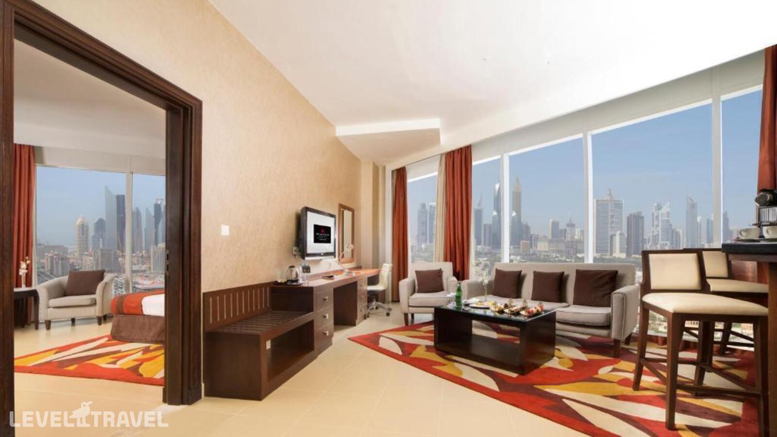 фотографии номера Люкс отеля Millennium Central Downtown Hotel (Ex. M Hotel Downtown By Millennium) в ОАЭ(Бизнес Бей) - фото №3