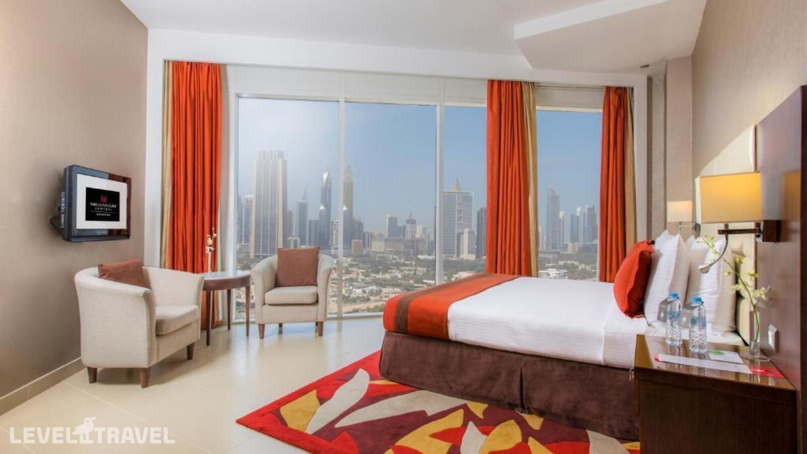 фотографии номера Люкс отеля Millennium Central Downtown Hotel (Ex. M Hotel Downtown By Millennium) в ОАЭ(Бизнес Бей) - фото №1