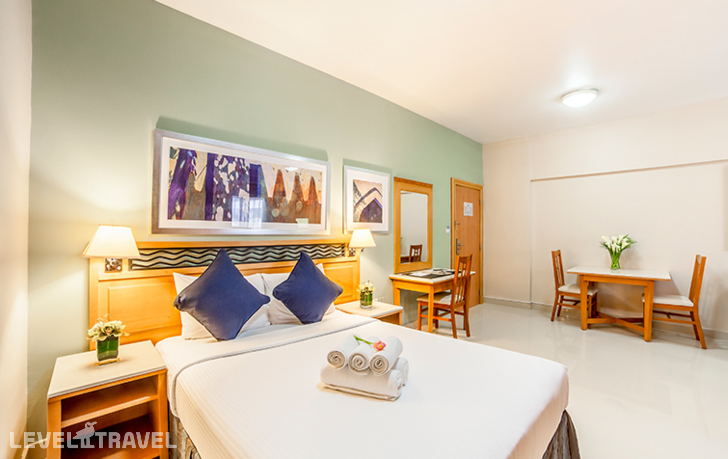 фотографии номера Студия отеля Golden Sands Hotel Apartments в ОАЭ(Бар Дубай) - фото №3