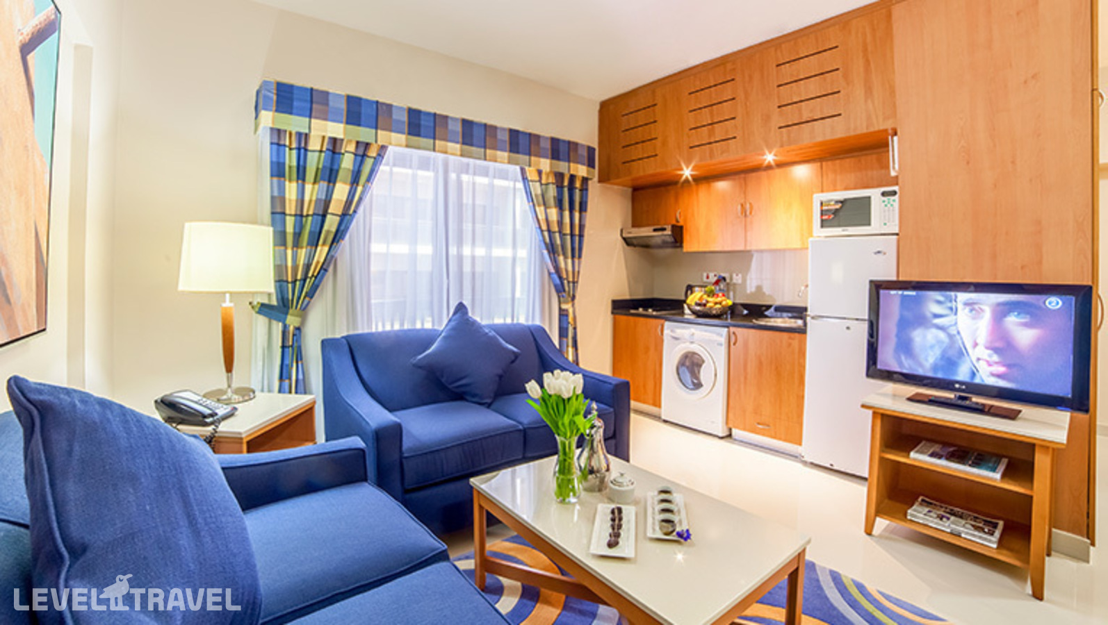 фотографии номера Студия отеля Golden Sands Hotel Apartments в ОАЭ(Бар Дубай) - фото №2