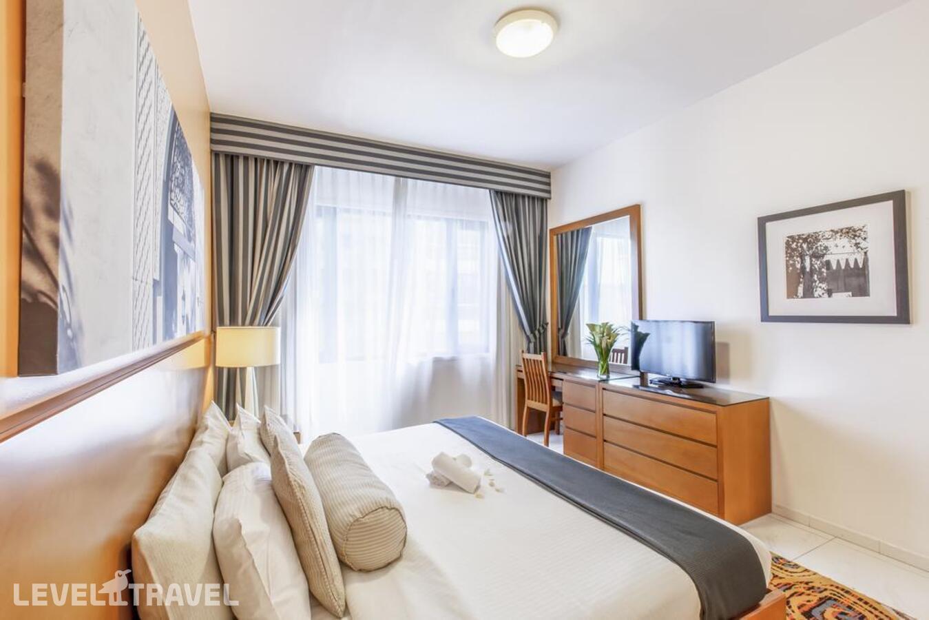 фотографии номера Апартаменты делюкс (2 спальни) отеля Golden Sands Hotel Apartments в ОАЭ(Бар Дубай) - фото №2