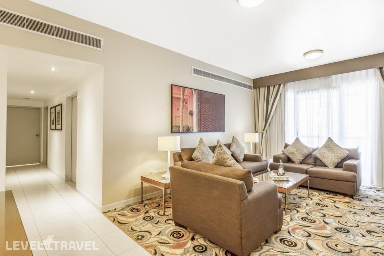 фотографии номера Апартаменты делюкс (2 спальни) отеля Golden Sands Hotel Apartments в ОАЭ(Бар Дубай) - фото №3