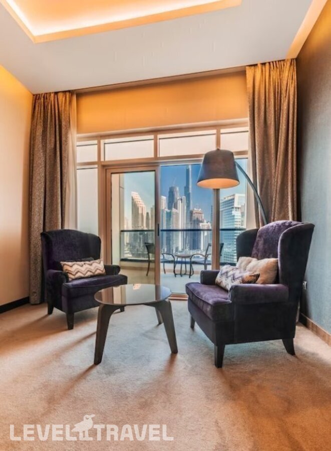 фотографии номера Представительский люкс отеля Radisson Blu Hotel Dubai Waterfront в ОАЭ(Бизнес Бей) - фото №2