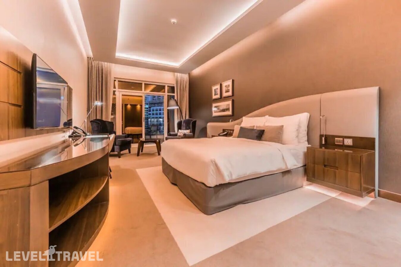 фотографии номера Представительский люкс отеля Radisson Blu Hotel Dubai Waterfront в ОАЭ(Бизнес Бей) - фото №4