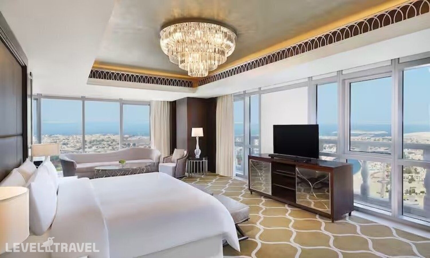 фотографии номера Люкс президентский отеля Hilton Dubai Al Habtoor City в ОАЭ(Бизнес Бей) - фото №6