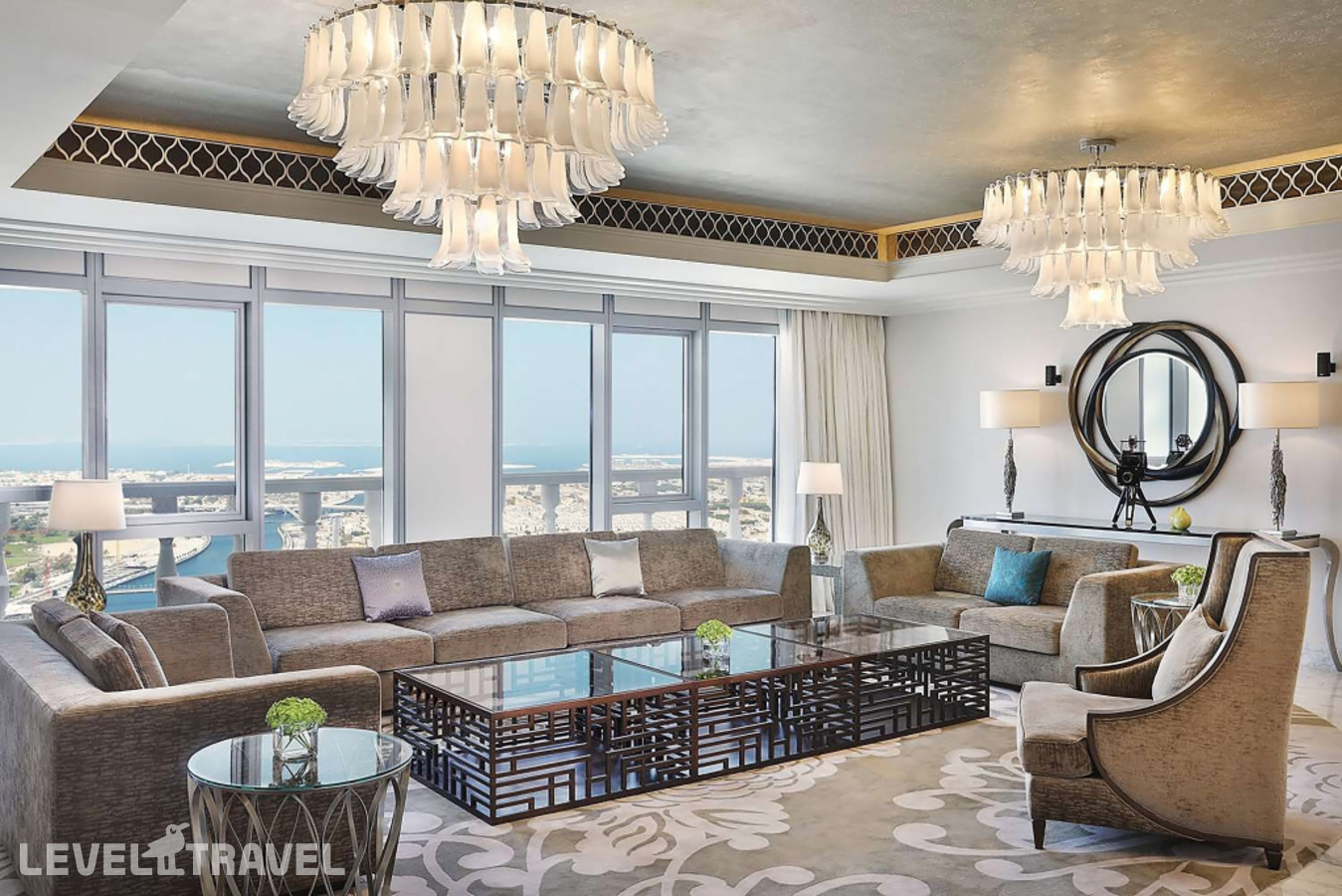 фотографии номера Люкс президентский отеля Hilton Dubai Al Habtoor City в ОАЭ(Бизнес Бей) - фото №19