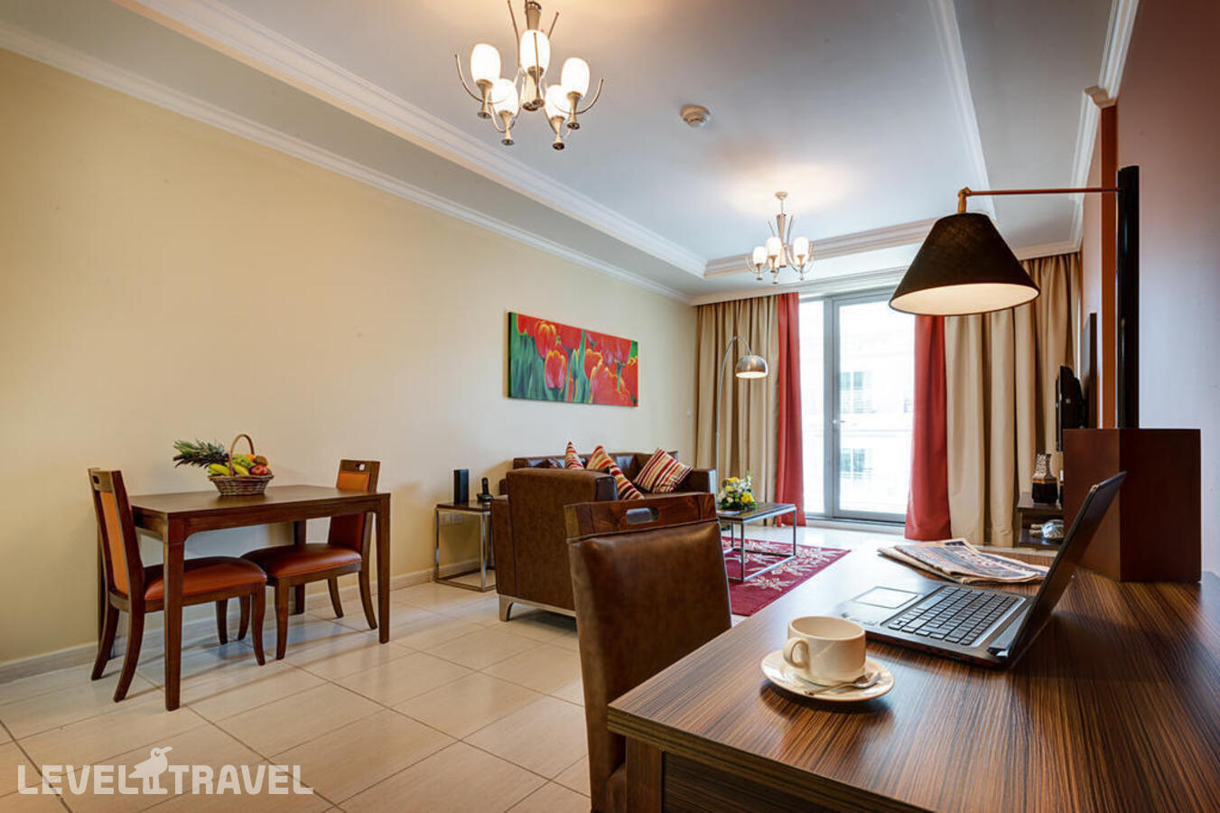фотографии номера Люкс президентский отеля Abidos Hotel Apartment Dubai Land в ОАЭ(Дубай Ленд) - фото №1