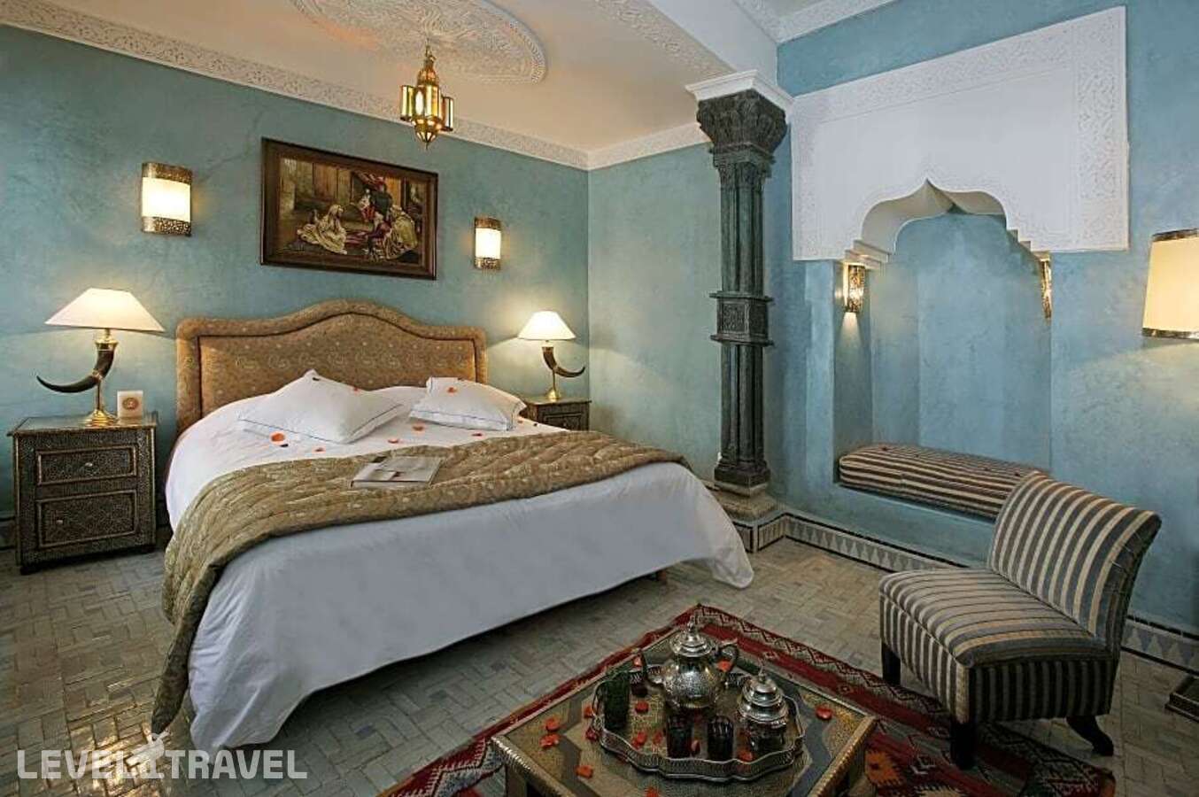 фотографии номера Улучшенный номер отеля Riad & Spa Esprit Du Maroc в Марокко(Марракеш) - фото №8