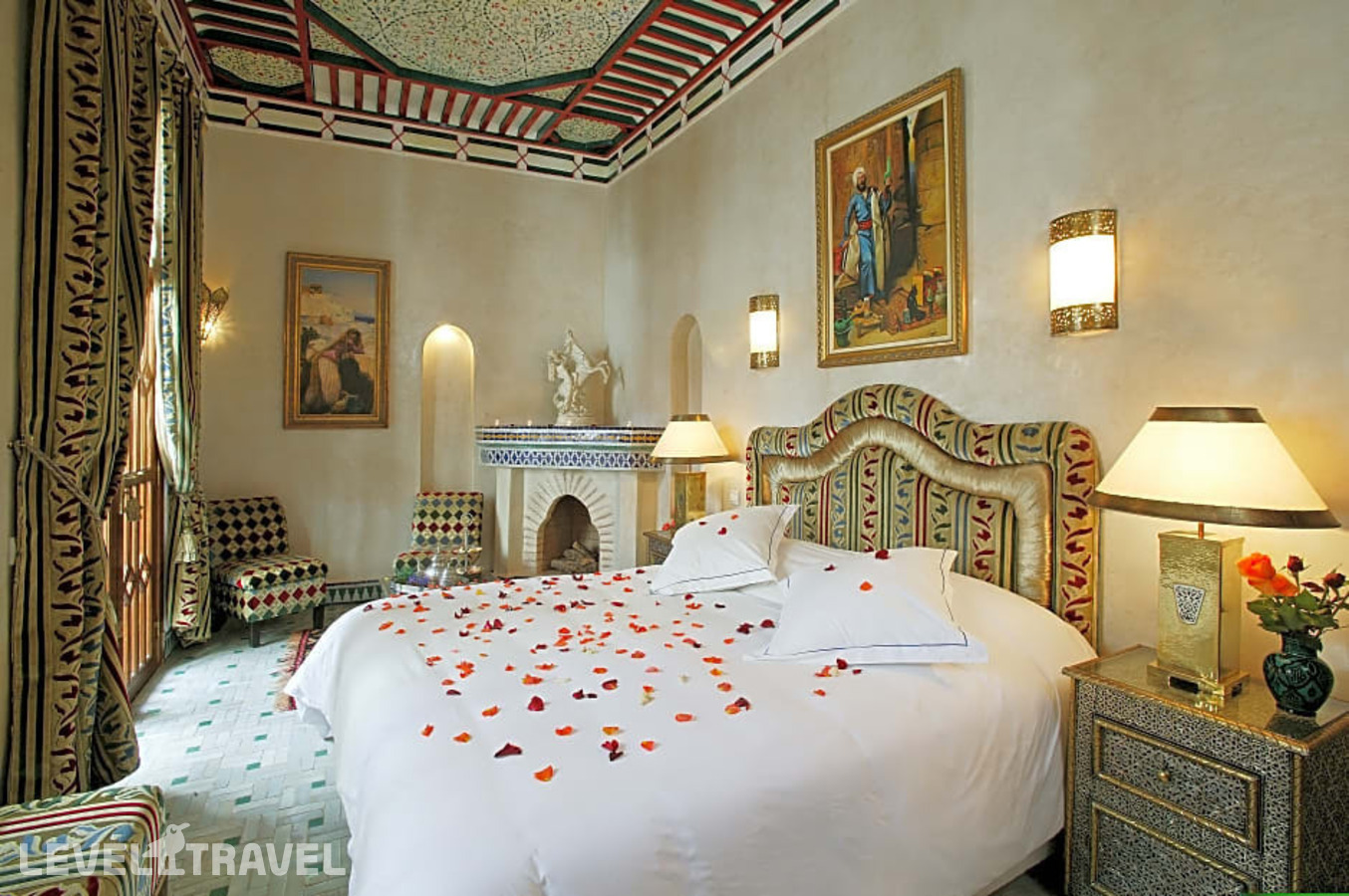 фотографии номера Улучшенный номер отеля Riad & Spa Esprit Du Maroc в Марокко(Марракеш) - фото №10